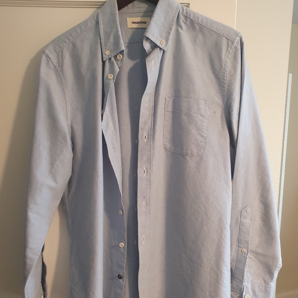 Taylor Stitch The Jack in Blue Everyday Oxford